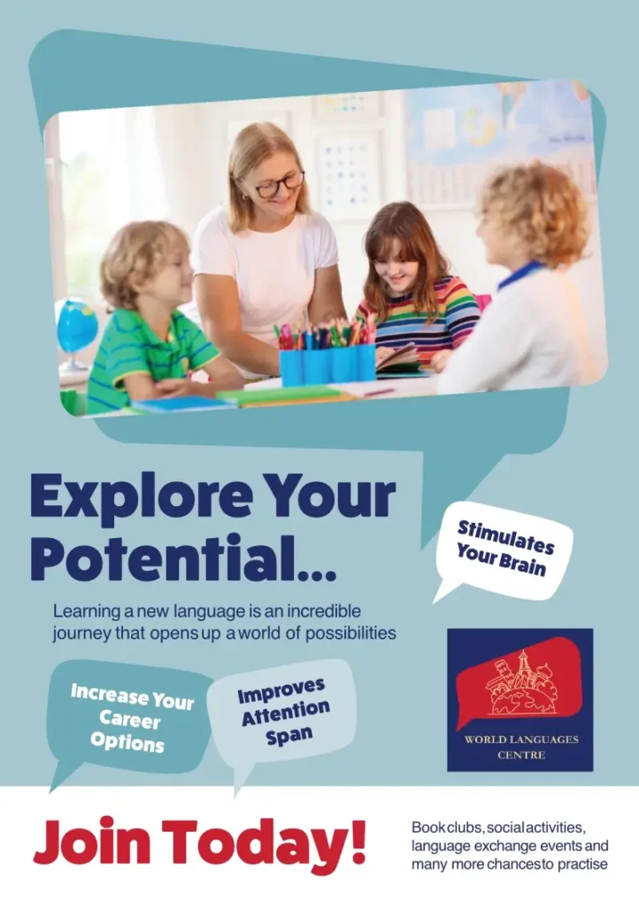 A leaflet design used for a distribution campaign in Derby.
