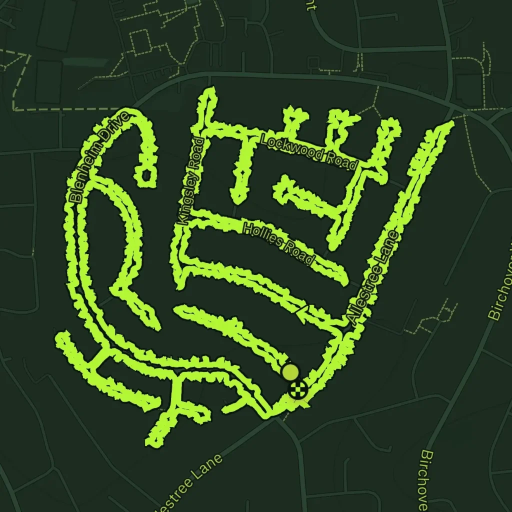 leaflet distribution gps tracking derby allestree