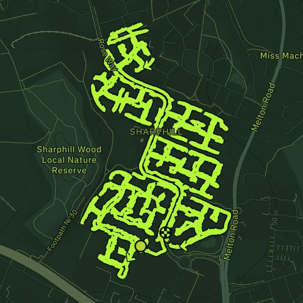 leaflet distribution gps tracking nottingham long eaton