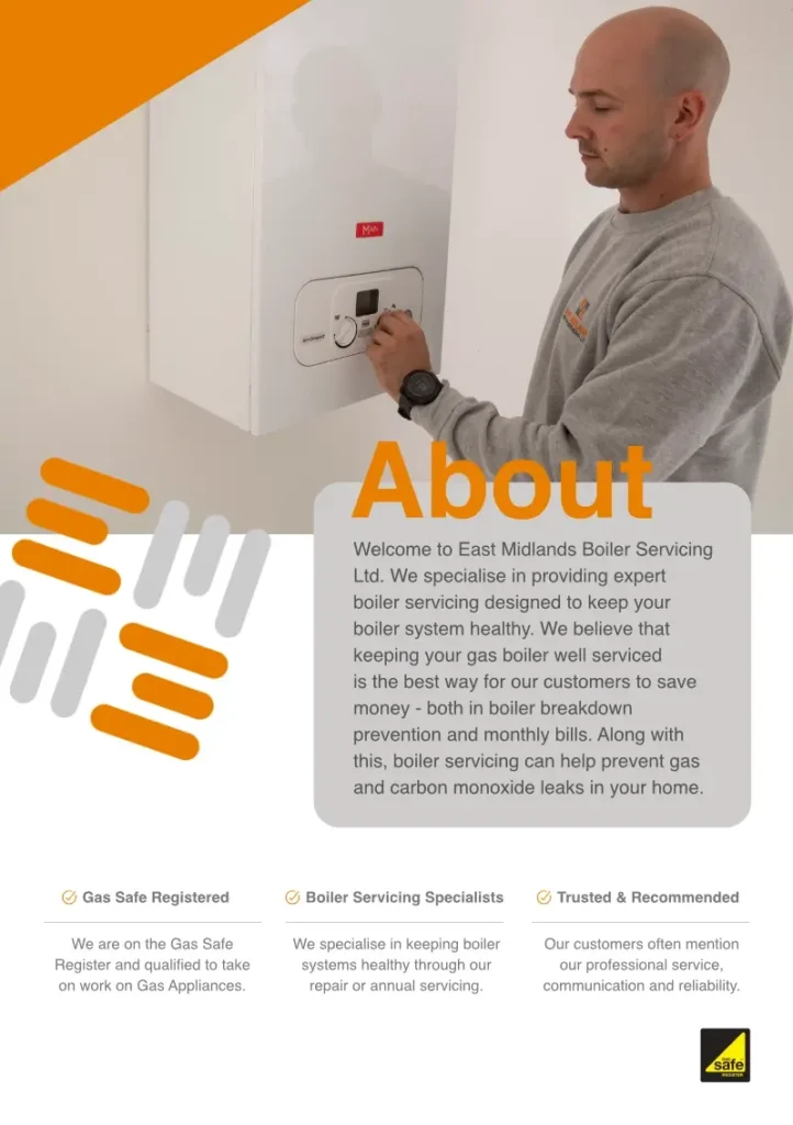 A flyer design used for a leaflet distribution campaign in Sutton in ashfield & Mansfield.