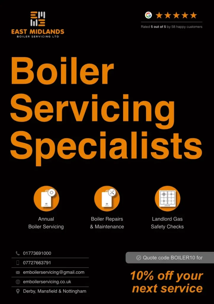 A flyer design used for a leaflet distribution campaign in Sutton in ashfield & Mansfield.